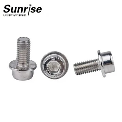 پیچ درپوش سر شش گوش DIN251 با یقه